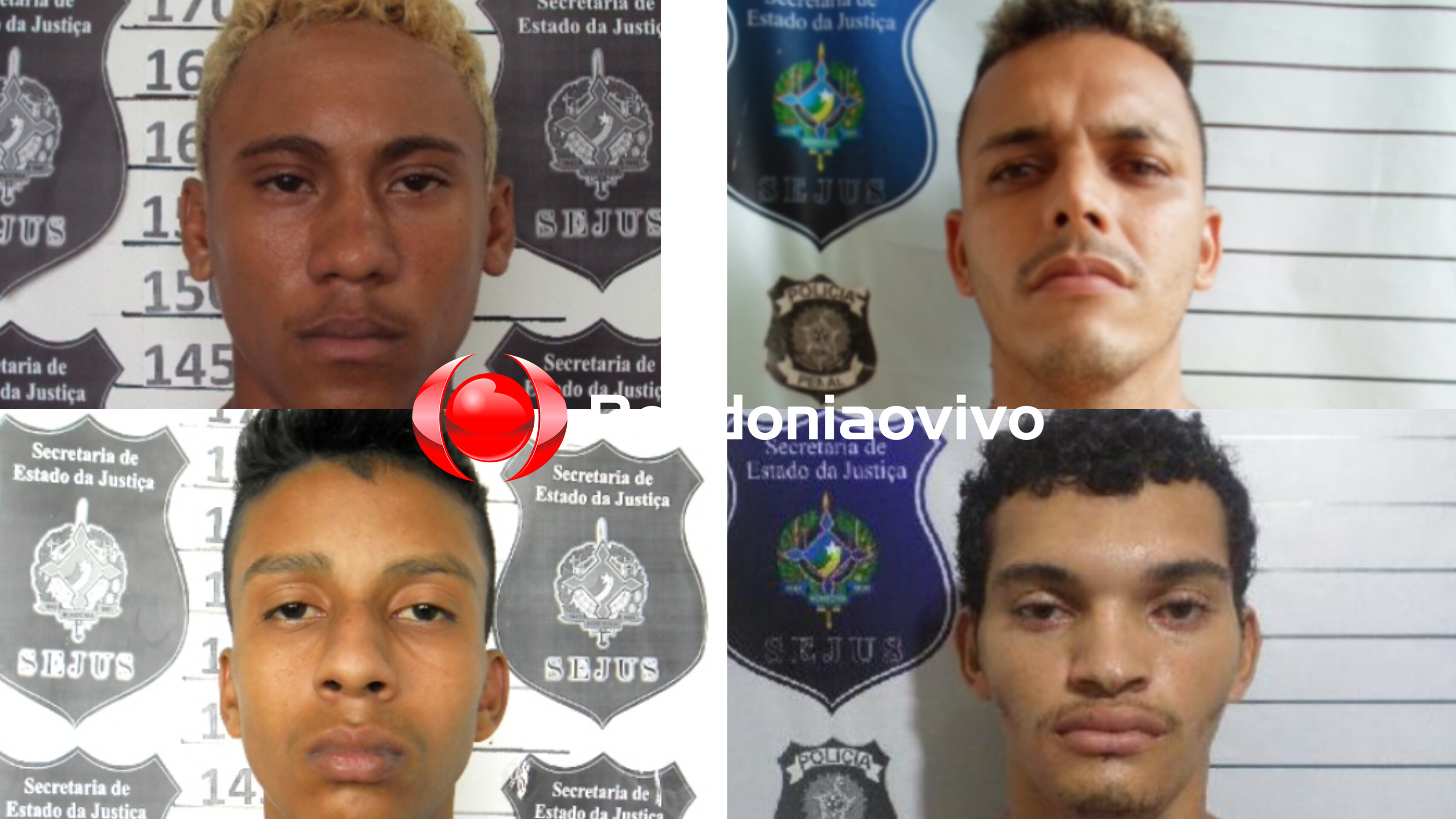 URGENTE: Cinco apenados perigosos fogem de presídio em Porto Velho 