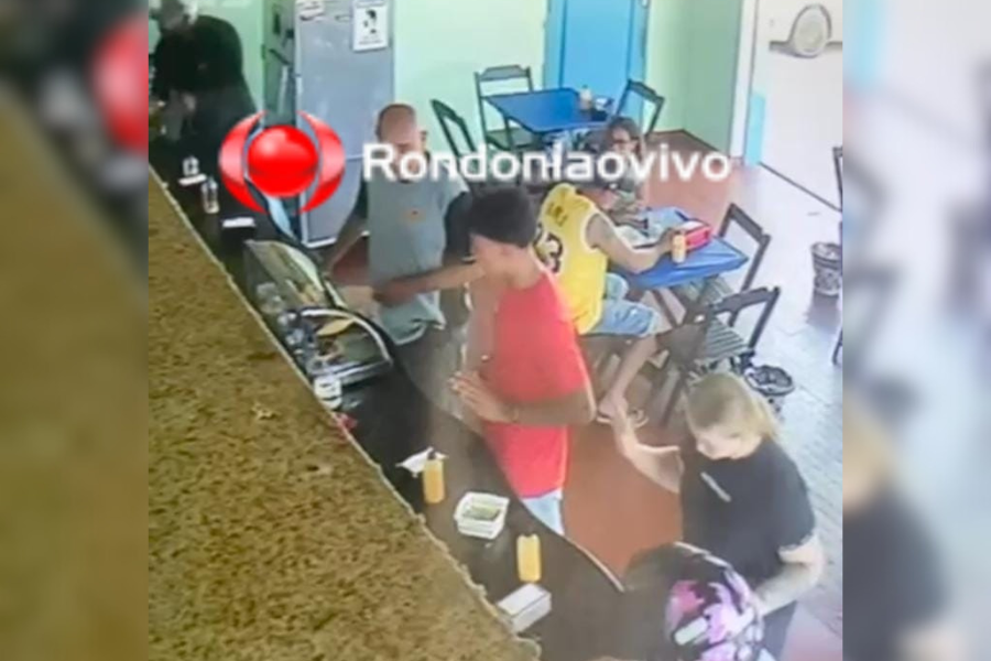 VÍDEO: Criminosos fazem assalto na tradicional lanchonete J. Lima em Porto Velho 