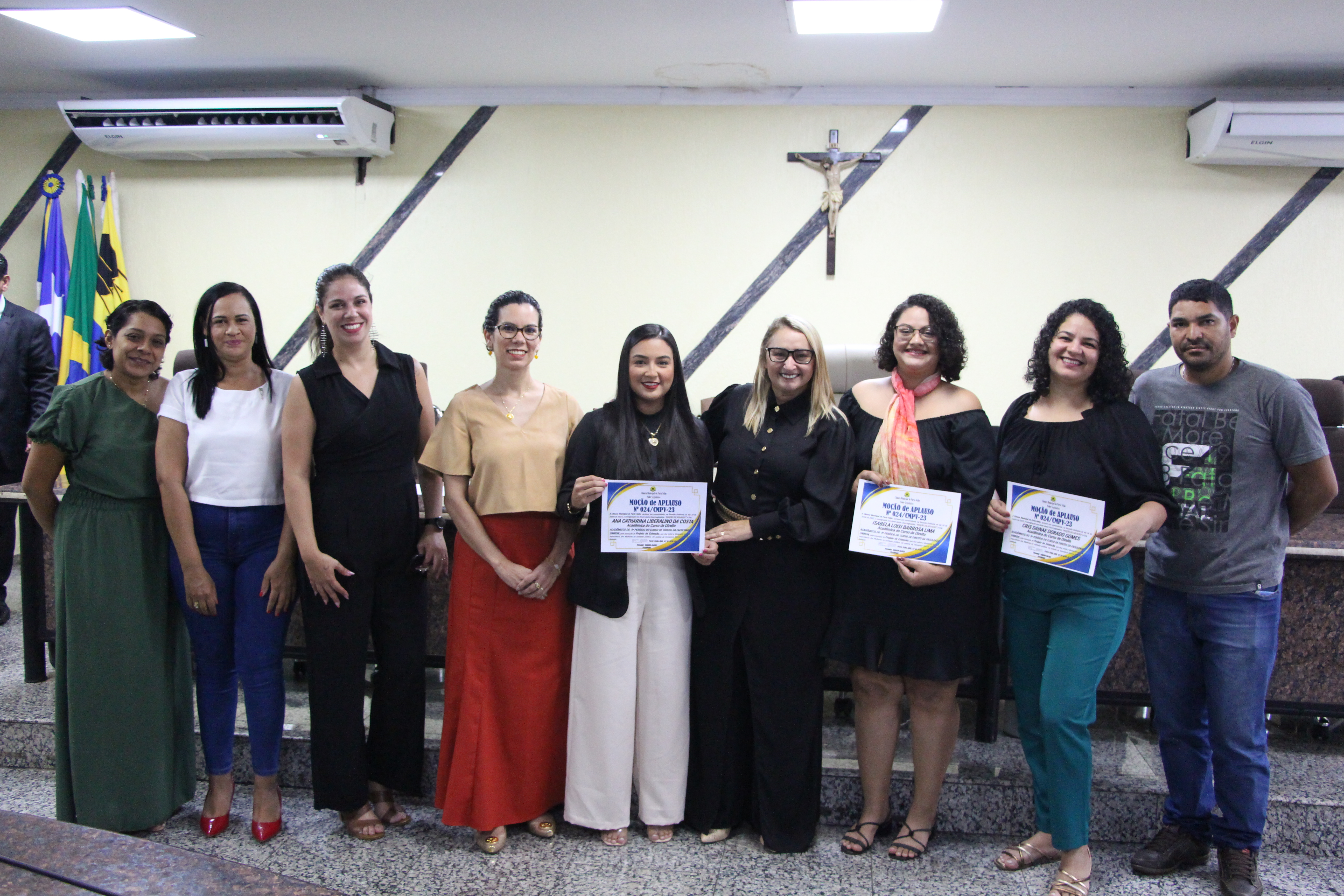 RECONHECIMENTO: Projeto do curso de Direito da Faculdade Sapiens recebe moção de aplausos na Câmara de Vereadores de Porto Velho