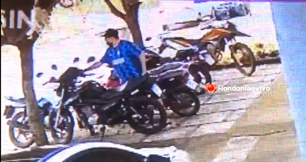 VEJA VÍDEO: PC indicia homem que colocou fogo em motocicletas na frente de empresa 