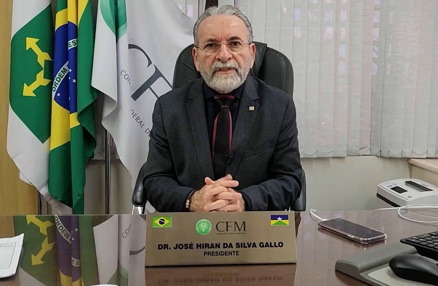 HIRAN GALLO: Ministério cobra CFM presidido por rondoniense sobre médicos antivacina