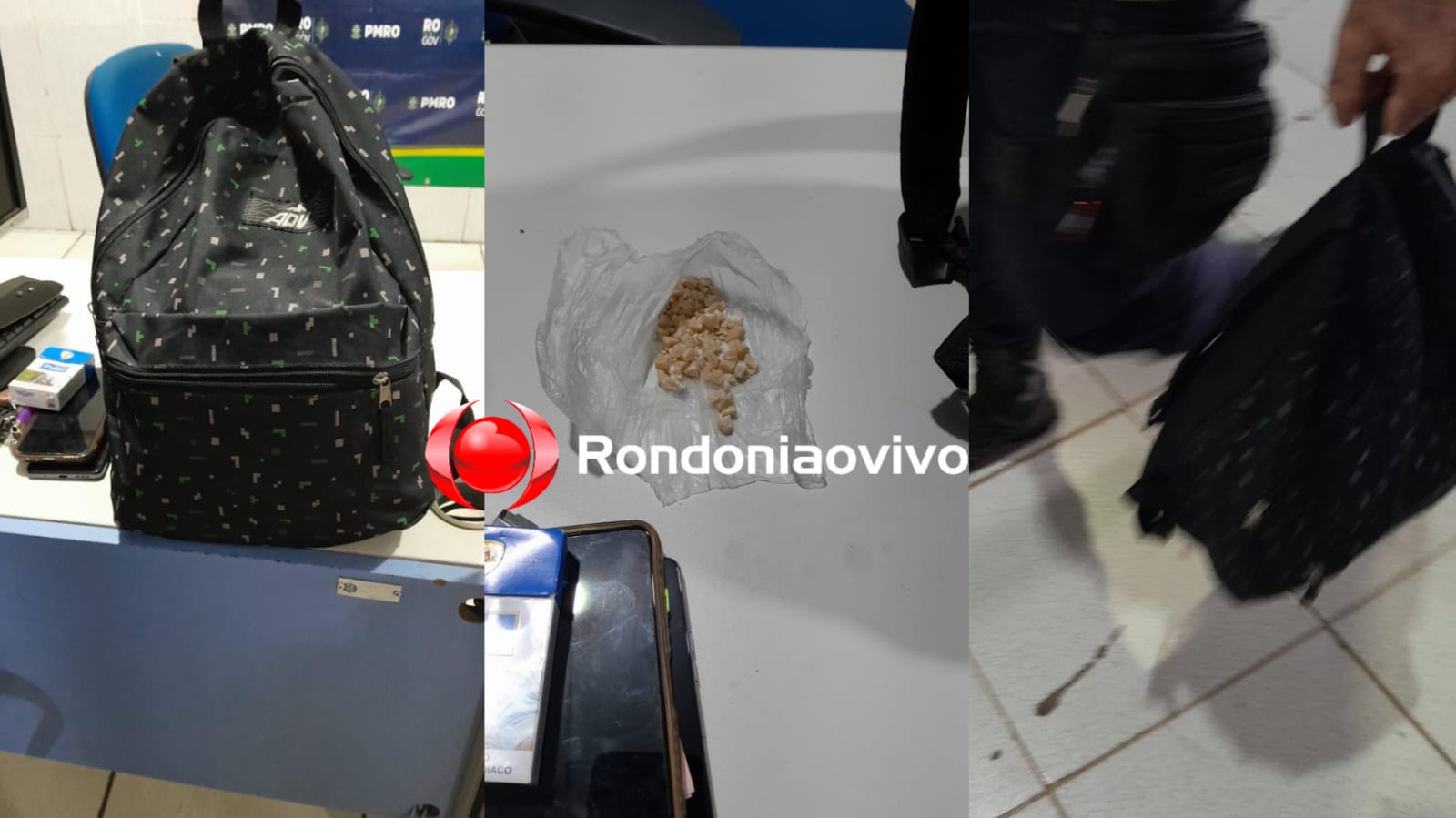 FLAGRANTE: Apenados trabalhando na Unisp são presos por tráfico próximo de escolas 