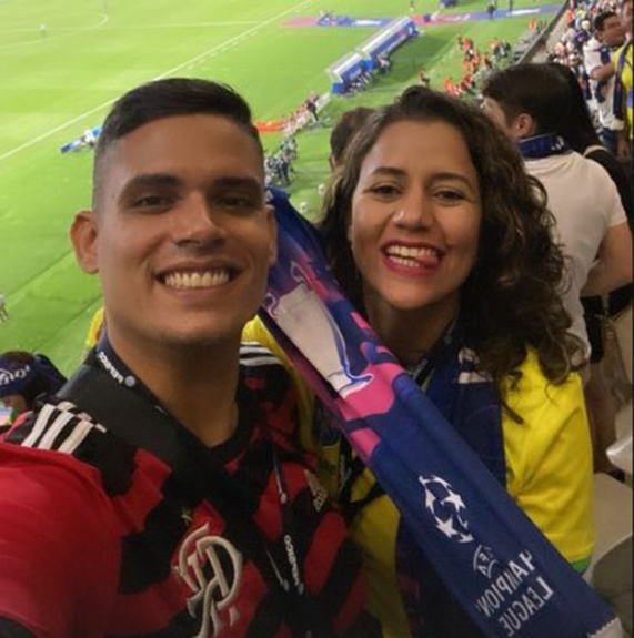 FANDANGOS: Casal porto-velhense ganha promoção e assiste final da Champions League