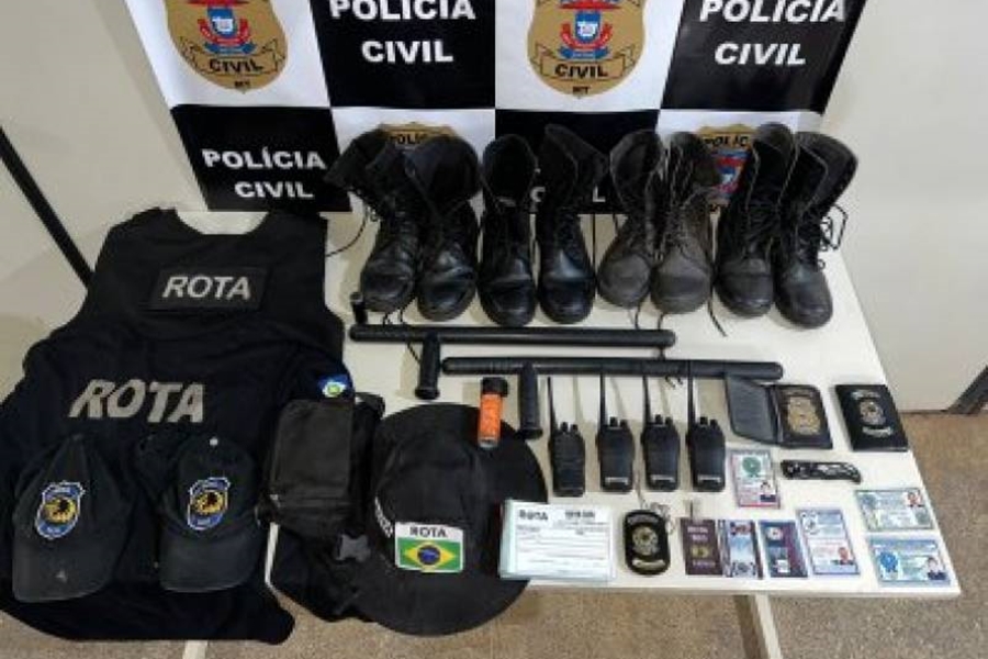 MATO GROSSO: Autoridades enquadram 'policial fake' de RO, suspeito de estelionato